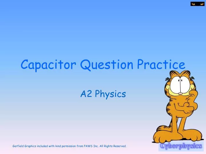 capacitor question practice