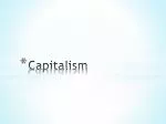 Capitalism - slide 1