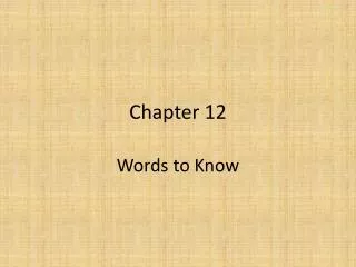 chapter 12