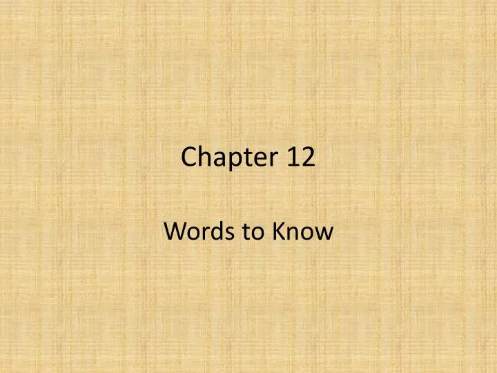 chapter 12