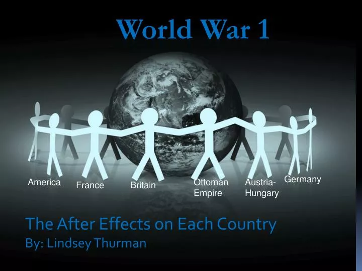 the after effects on each country by lindsey thurman