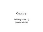 Capacity - slide 1