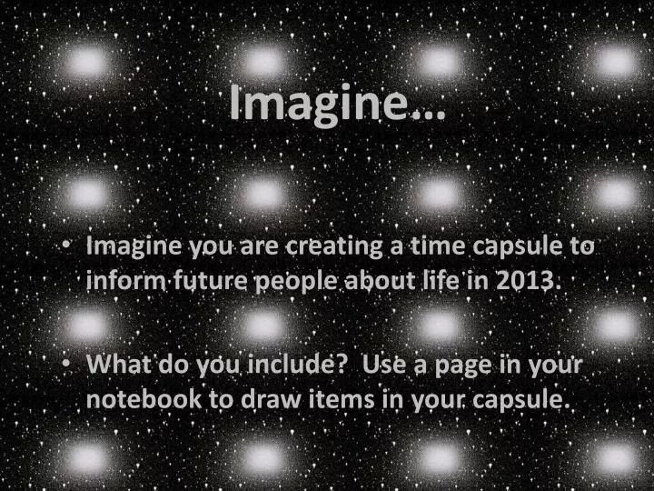 imagine