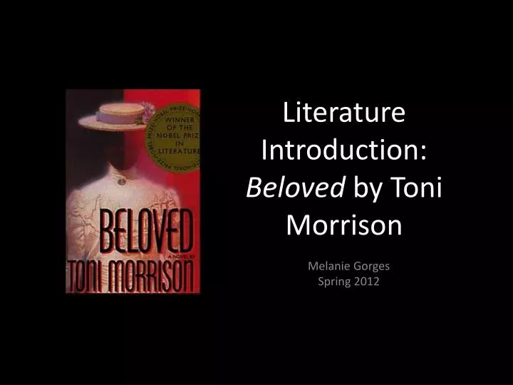 literature introduction beloved by toni morrison