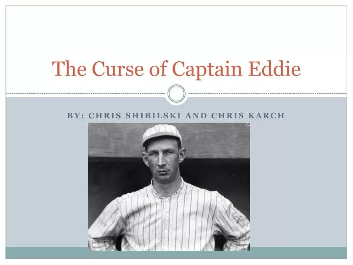 the curse of captain eddie