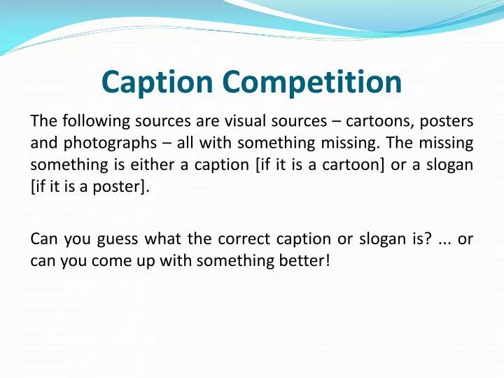 caption competition