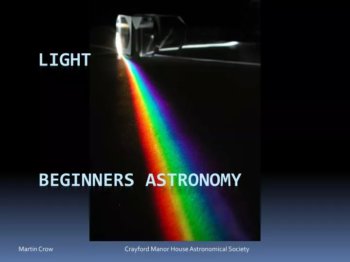 beginners astronomy