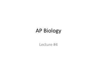 AP Biology