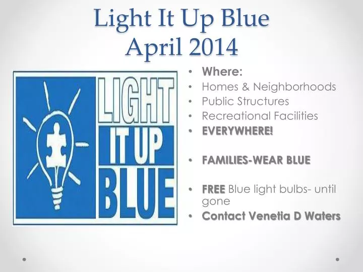 light it up blue april 2014