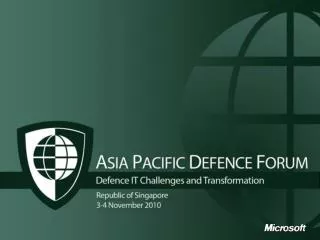 Military Cooperation and Initiatives in the Asia Pacific Region