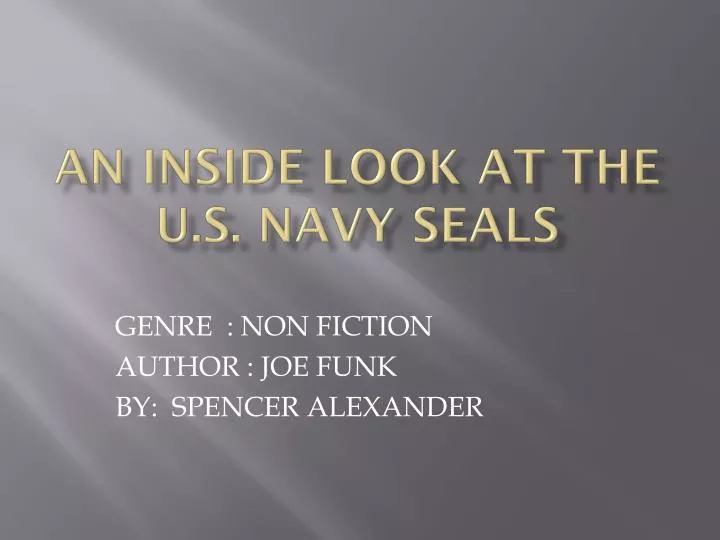 an inside look at the u s navy seals