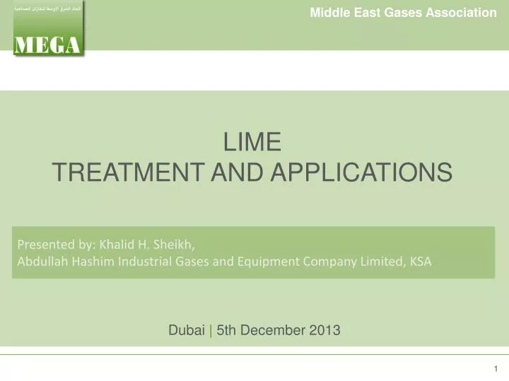 lime treatment and applications