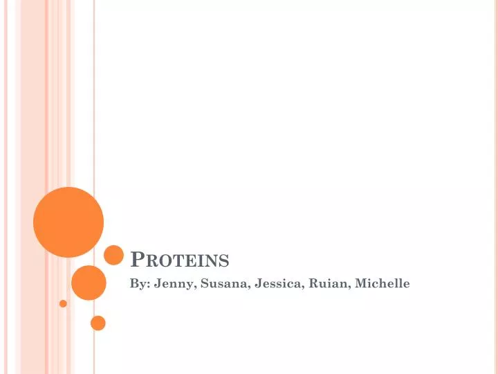 proteins