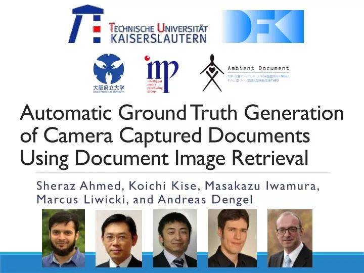 automatic ground truth generation of camera captured documents using document image retrieval