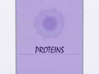 PROTEINS