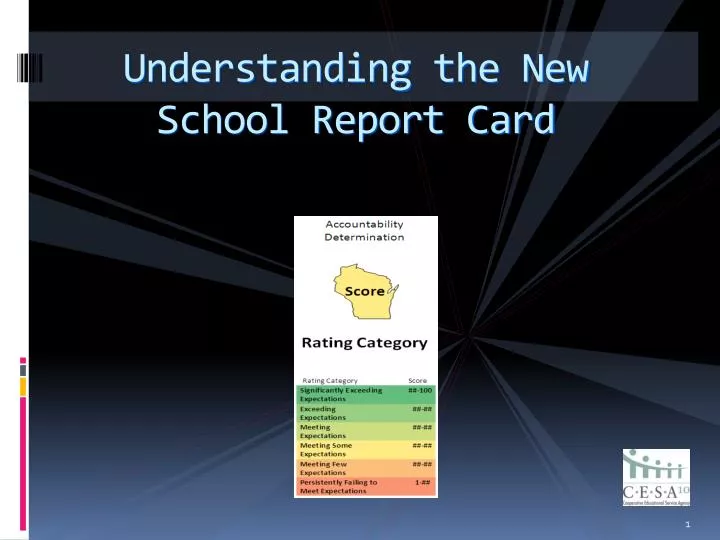 understanding the new school report card