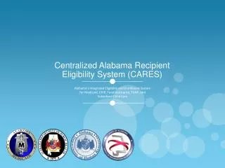 Centralized Alabama Recipient Eligibility System (CARES)