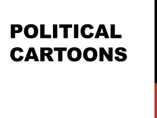 Political cartoons