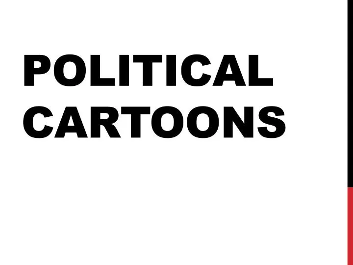 political cartoons