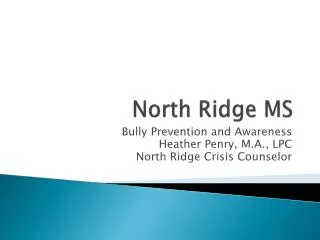 North Ridge MS