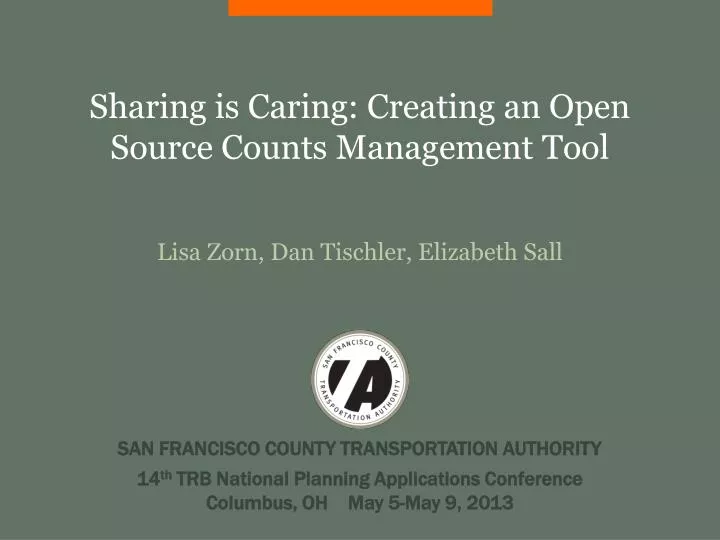 sharing is caring creating an open source counts management tool