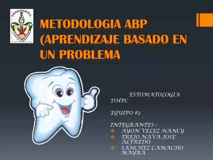 metodologia abp aprendizaje basado en un problema