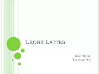 Leone Lattes