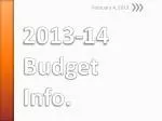 Understanding 2013-14 Budget: Kindergarten Tax Levy Analysis - slide 1