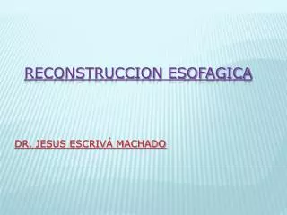 dr jesus escriv machado