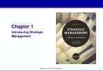 Chapter 1 Introducing Strategic Management - slide 1