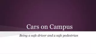 Cars on Campus