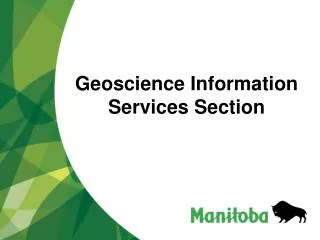 Geoscience Information Services Section