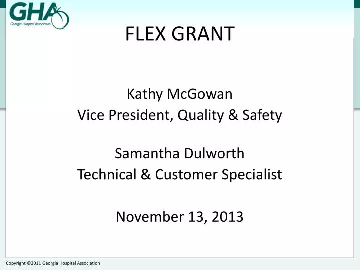 flex grant