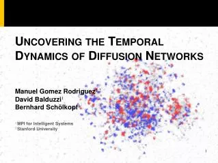 Uncovering the Temporal Dynamics of Diffusion Networks