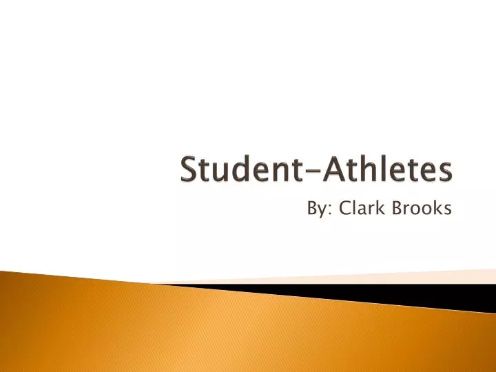 student athletes