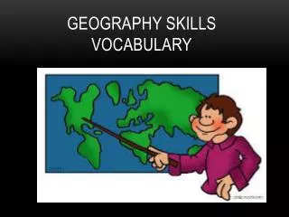 Geography Skills Vocabulary