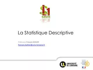 la statistique descriptive