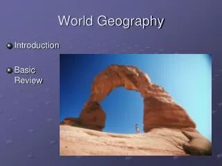 World Geography