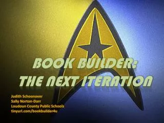 BOOK BUILDER: THE NEXT ITERATION