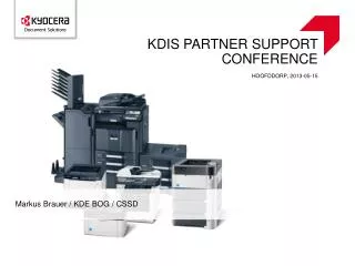 KDIS Partner Support Conference Hoofddorp , 2013-05-15