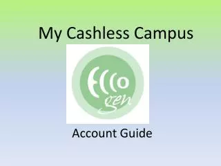 My Cashless Campus