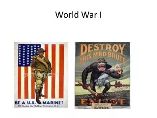 World War I