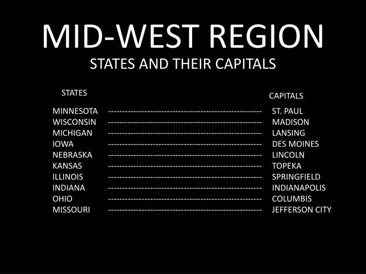 mid west region