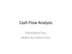 Cash Flow Analysis - slide 1