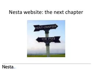 Nesta website: the next chapter