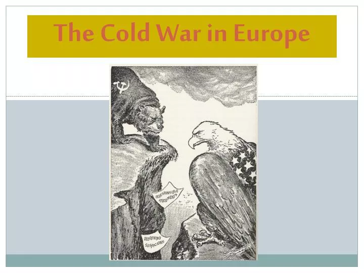 the cold war in europe