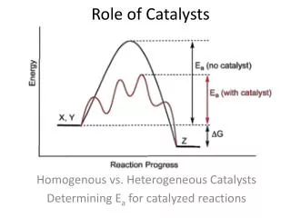 role of catalysts