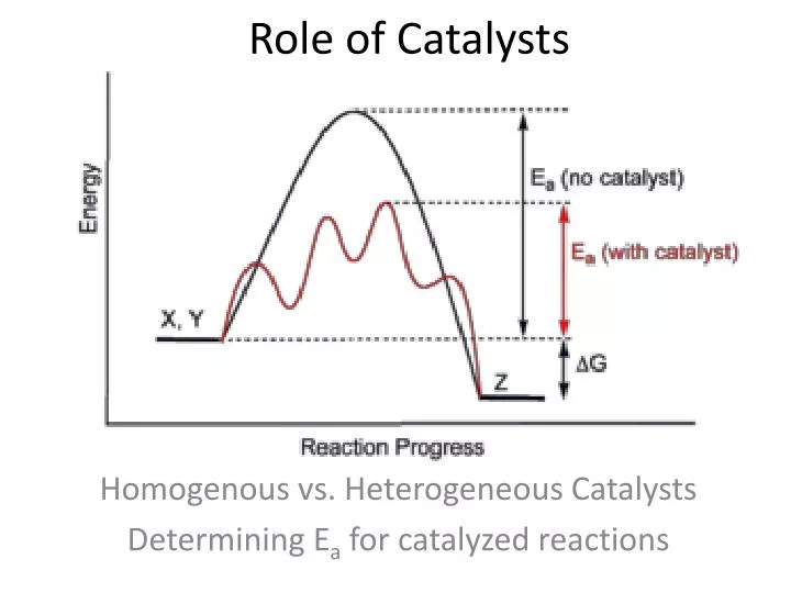 role of catalysts