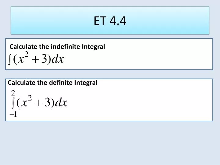 et 4 4