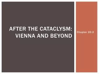 After the cataclysm: Vienna and beyond